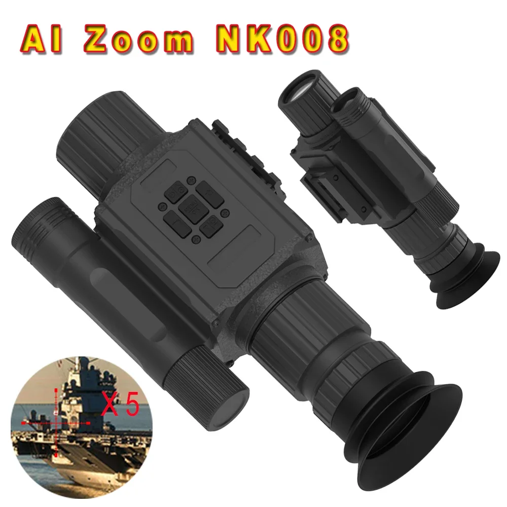 Megaorei NK008 Digital Infrared Night Vision Scope Goggles Tactical Sight Monocular Telescope Camera for Hunting Video Recording