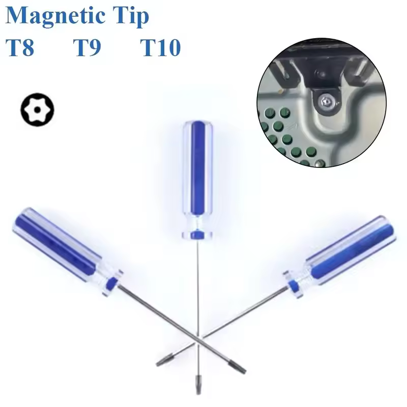 Magnetic Torx Screwdriver Sets Precision T6 T8 T9 T10 Torx Security Repair Tool Kit for Xbox 360 Wireless Controller FIF66 - Image 8
