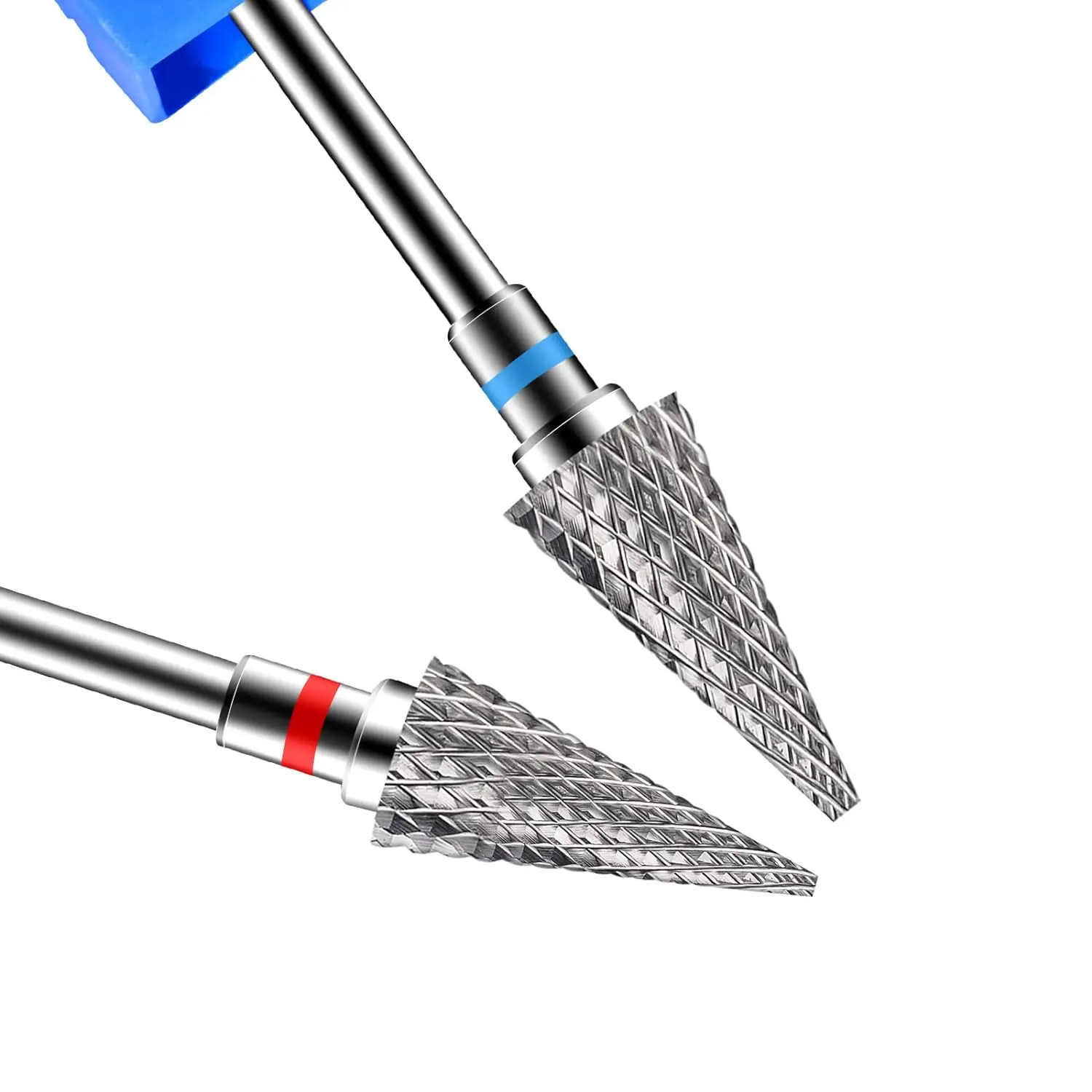 2pcs Carbide Tungsten Nail Drill Bit Set Manicure Files Pedicure Machine Tools Cuticle Remover Accessories