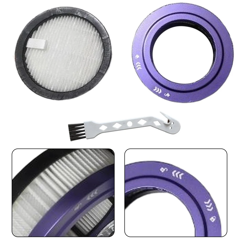 

3-piece Washable, Reusable Filter Cartridge For Anyson Stars 5 45000Pa/550W/70min Cordless Handheld Vacuum Cleaner