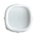 white bottle cover