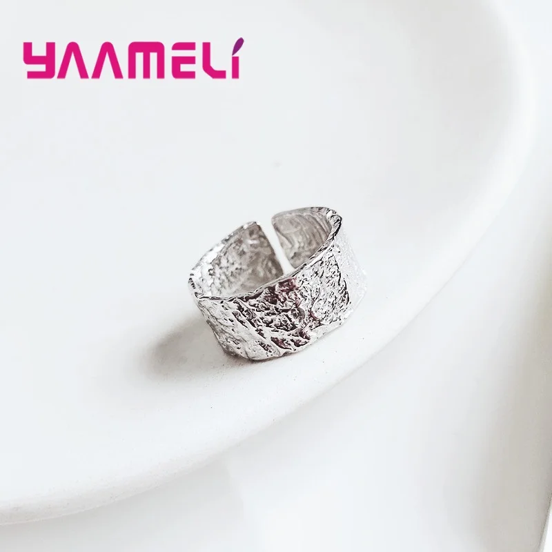 Exaggerated Nigh Club Hip Hop Party Ring for Male Female S925 Sterling Silver Opening Adjustable Jewelry Novelty Fashion - Image 4