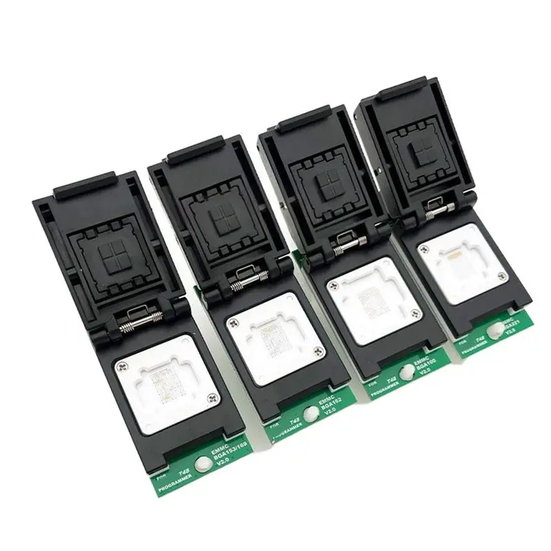 Efficient For XGECU T48 Programmer Adapter BGA221 BGA153/169 BGA100 BGA162 2.0 Version Double Head Probe Holder
