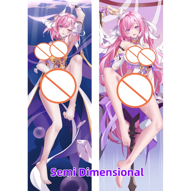 

Dakimakura Anim Honkai Impact 3rd Elysia Double-sided Print Of Life-size Body Pillowcase Gifts Can be Customized