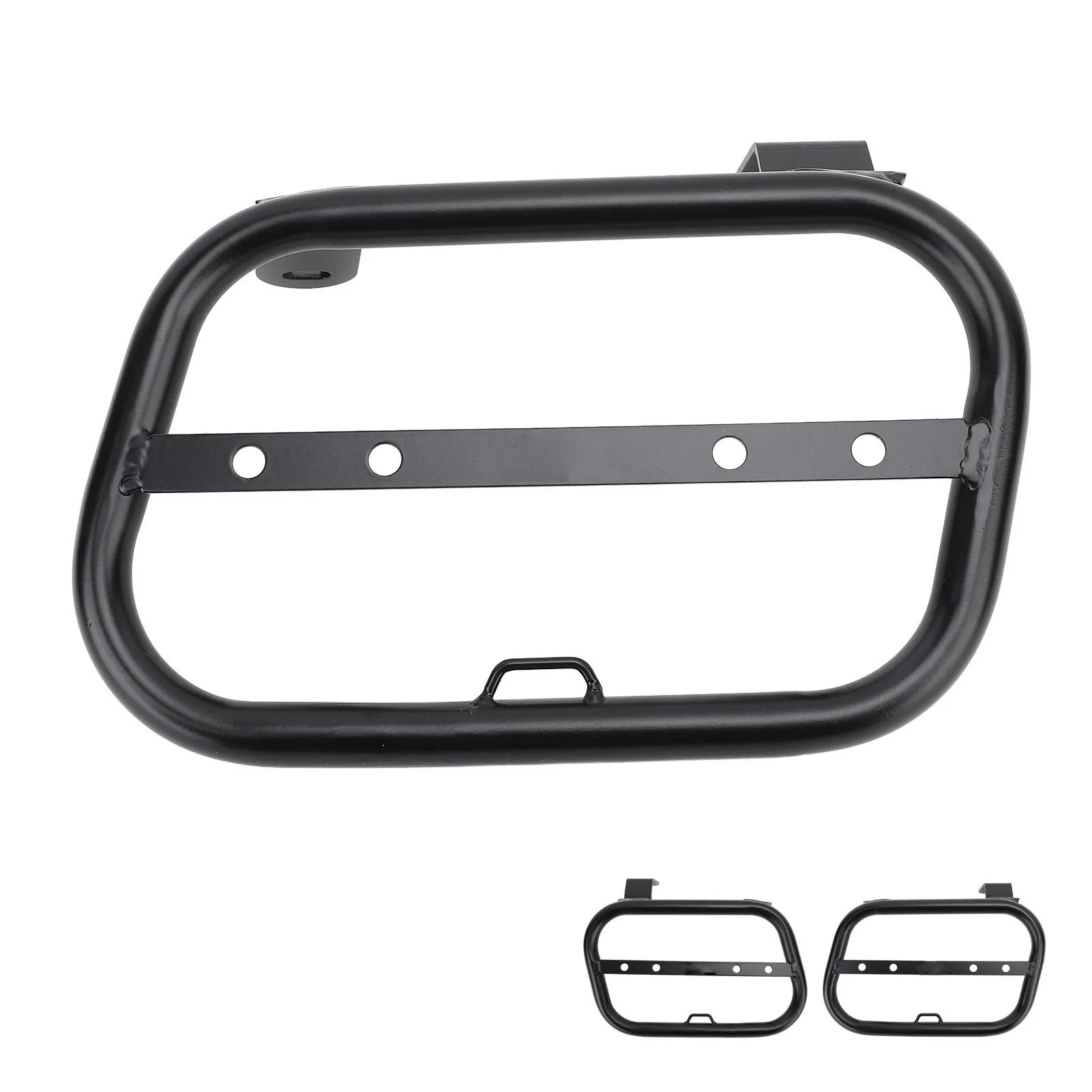 Motorfiets Kofferbak Tas Ondersteuning Beugel Extra Opslag 16 Mm Ijzeren Pijp Zadeltas Side Mount Houder Voor Yamaha Xsr 700 2017-2023