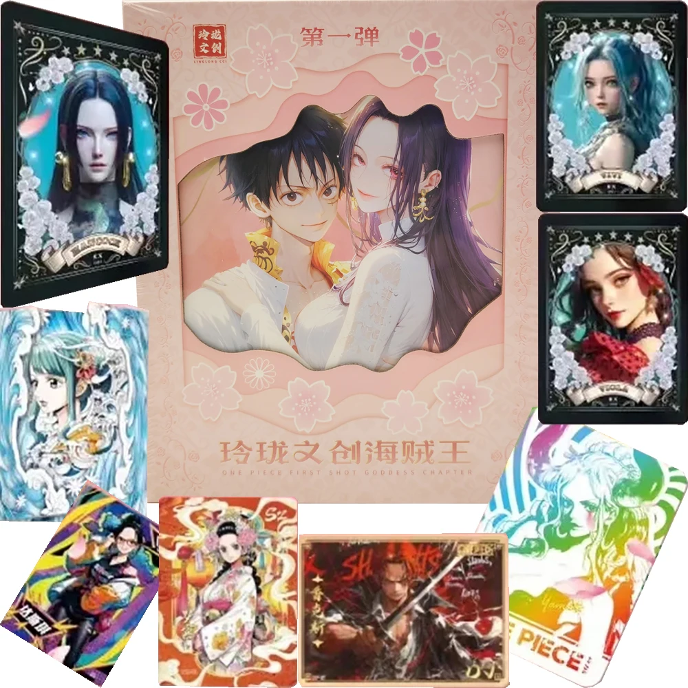 古典的な日本の有名アニメワンピースコレクションカード漫画の主人公魅惑的な周辺機器スタイリッシュなサプライズカードギフト