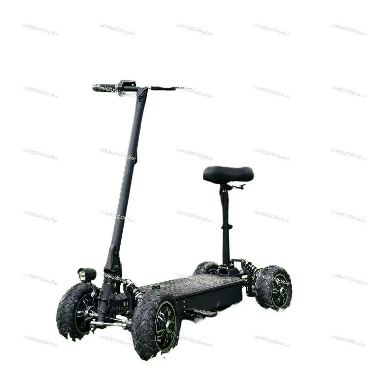 

Electric Skateboard Four-wheeler Drop-off for Children and Elderly Miniature Balance Adult Folding Driver Long Battery Life