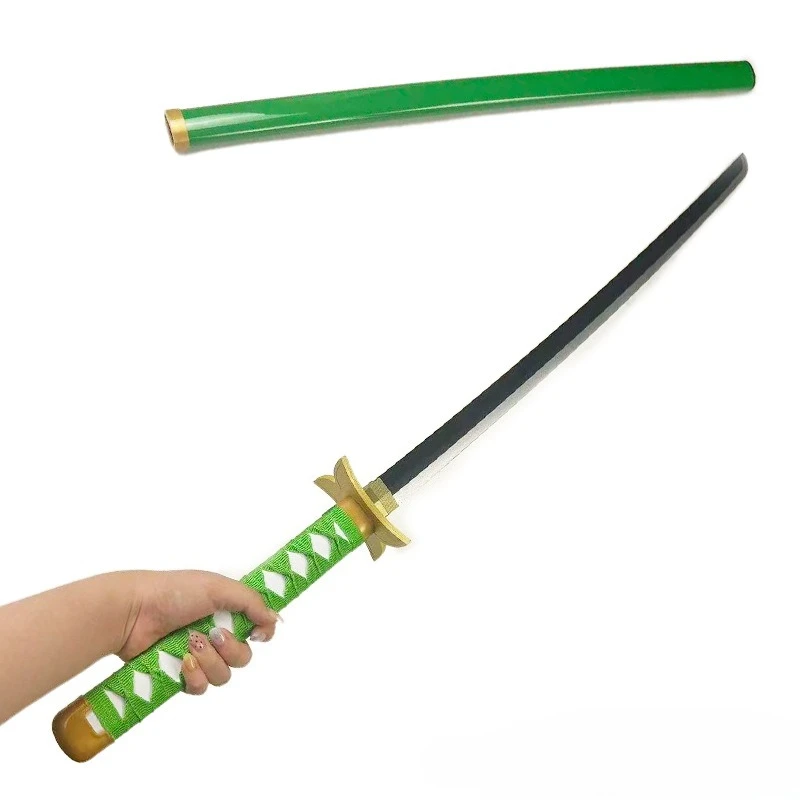 101cm/39.76in Bleach Nili Ailu Drewniany Miecz Anime Katana z Pochwą Rekwizyty Cosplay Model Kolekcjonerski Zabawka na Zewnątrz