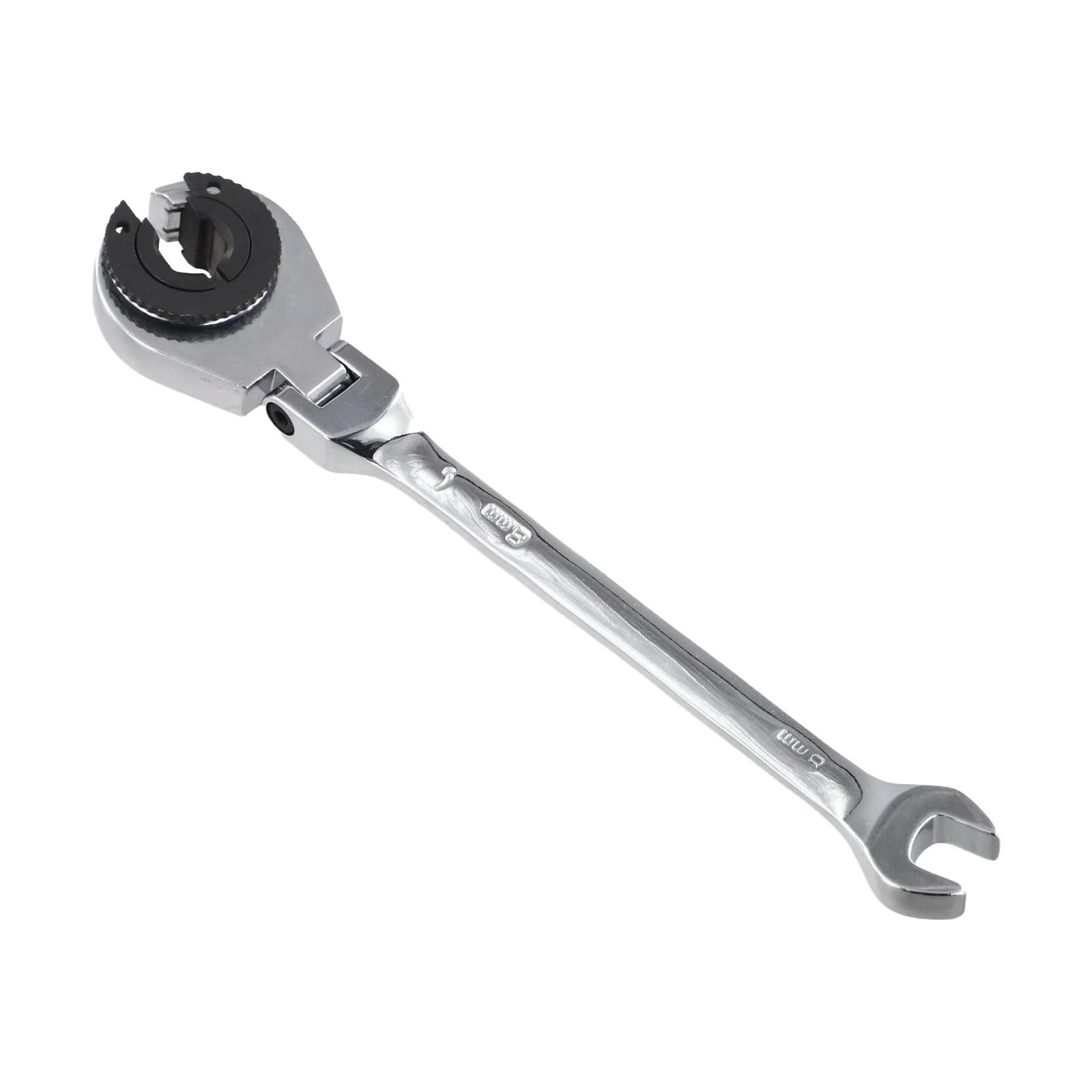 flexible-head-ratchet-wrench-metric-double-open-end-ring-spanner-for-quick-release-oil-pipe-repair-tool-for-car-home-maintenance