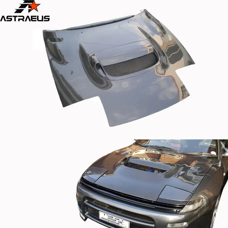 

Carbon Fiber Bonnet Hood Scoop for CS180 5th Gen Toyota Celica Engine Hood