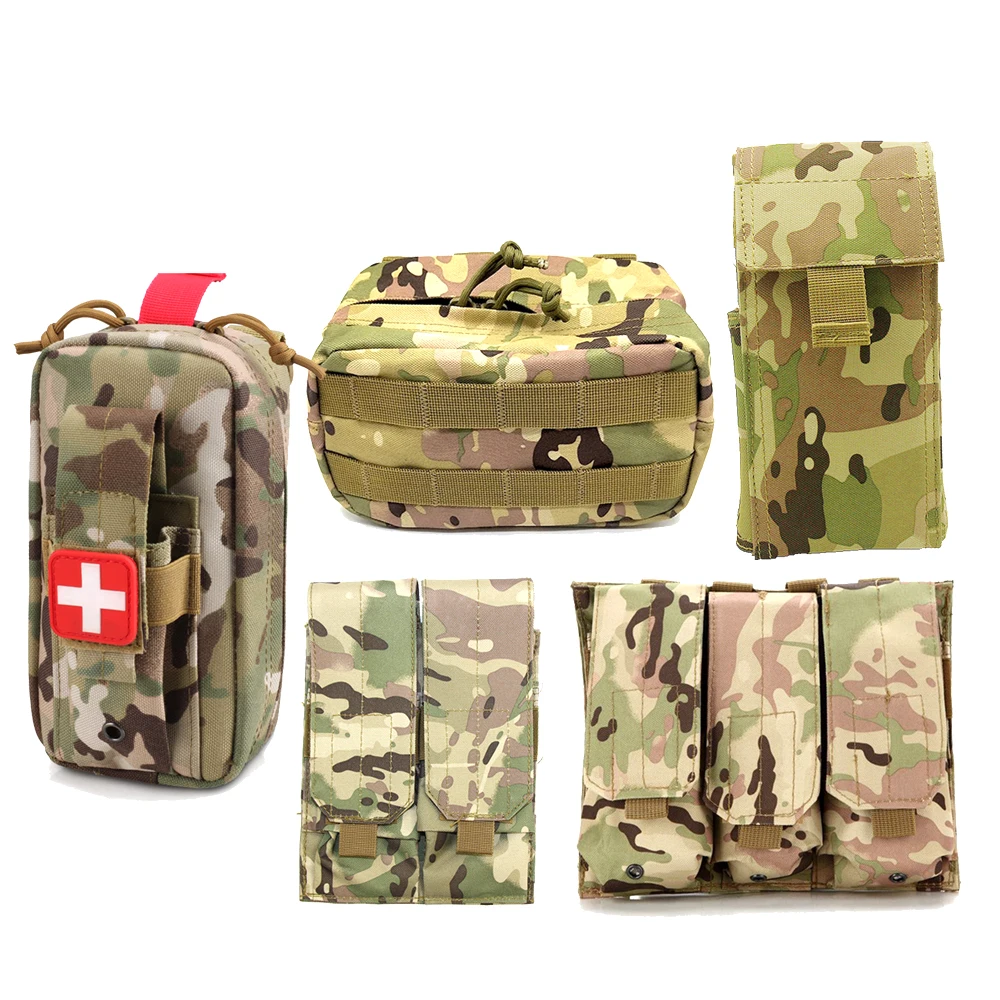 Hunting Tactical Ammunition Bag-M4 AR15 5.56, 12/20G specification magazine bag, multi-purpose material accessories medical kit