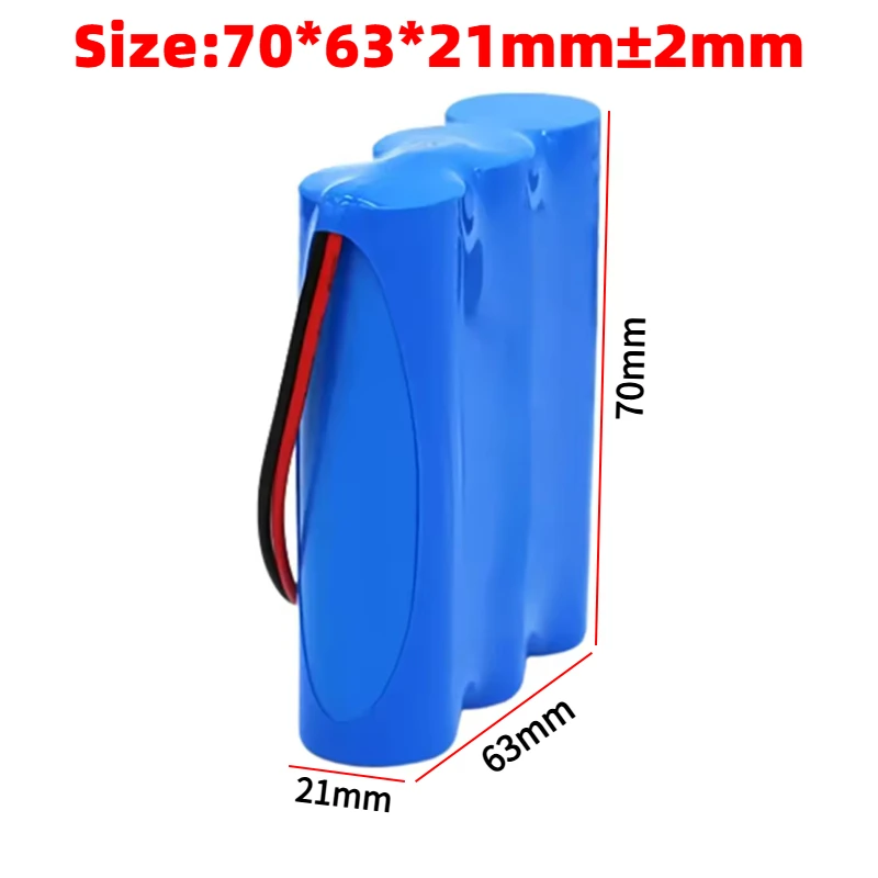 3S1P Li-ion Battery Pack 21700 12V 5000mAh for Electric Vehicles, Motorcycles, Chainsaws, High-End Drones, Home Energy Storage