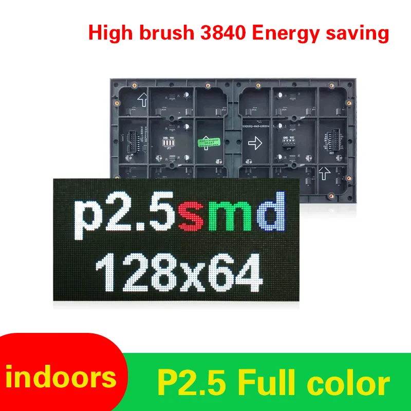 

Indoor P2.5 full-color LED display, electronic advertising screen, billboard, large screen engineering board