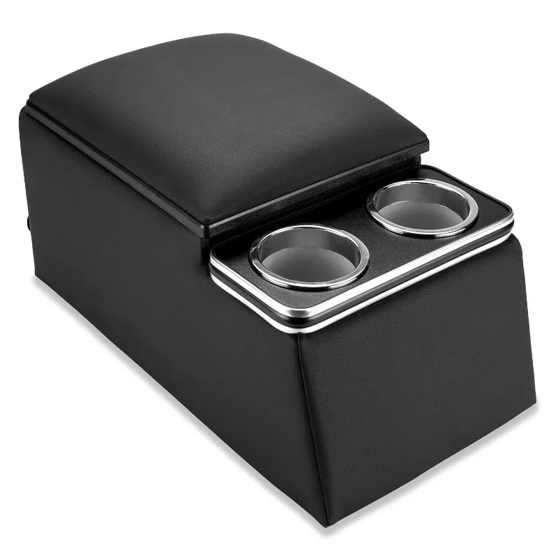 Automobile universal rear armrest box trolley rear seat central armrest second row middle storage box interior modification