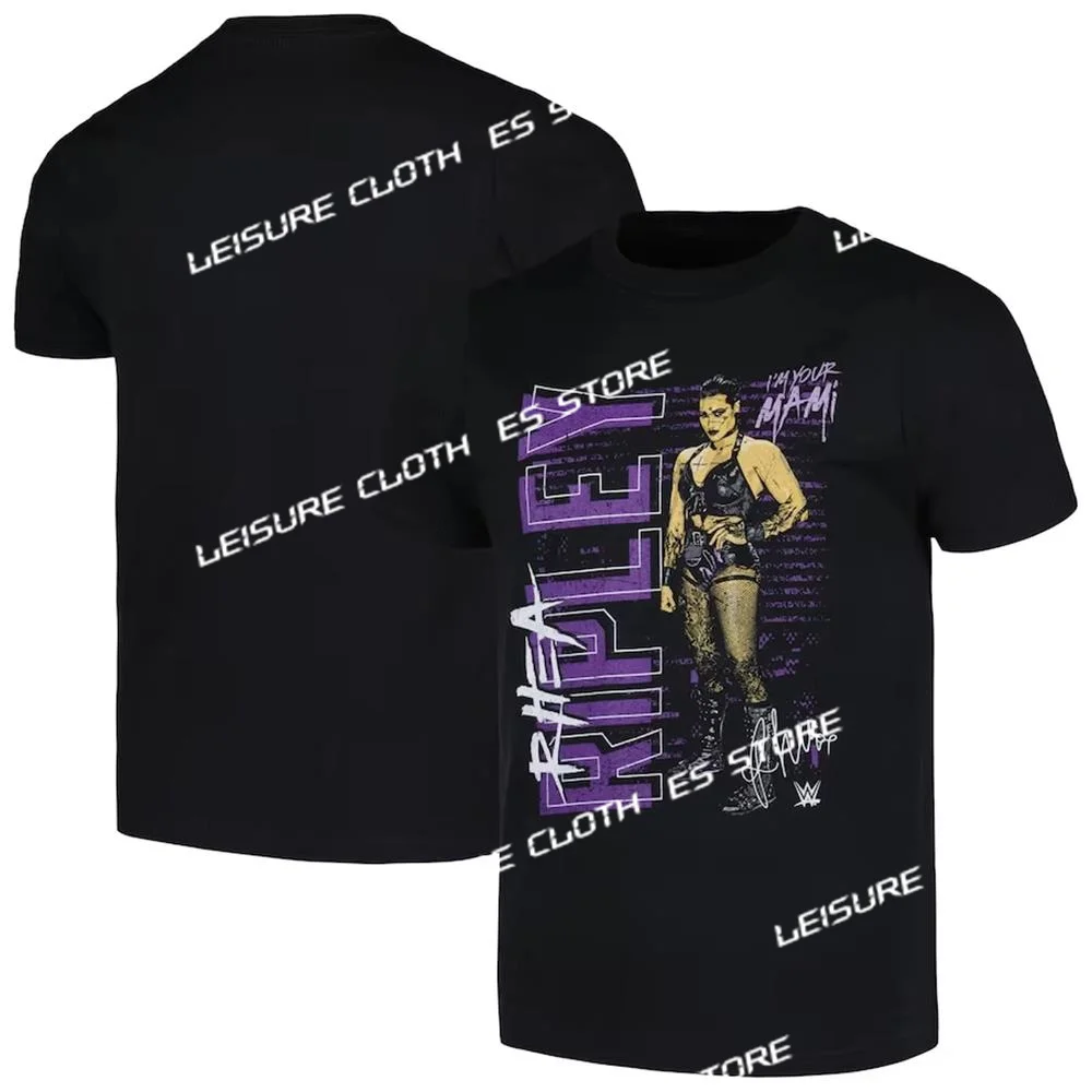 Muttertag I'm Your Mami Rhea Ripley Männer T-Shirts Rhea Ripley Monday Night Mami Sommer Kinder T-Shirt Frauen Kurzarm Kleidung