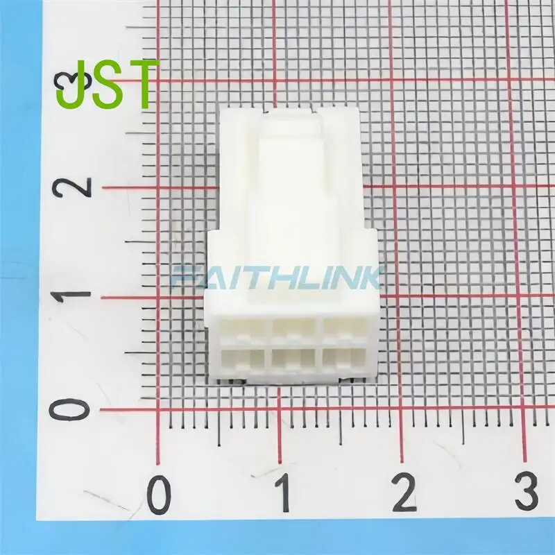 10PCS SLP-06V JST Connector  3.96mm 2x3P  100% New original