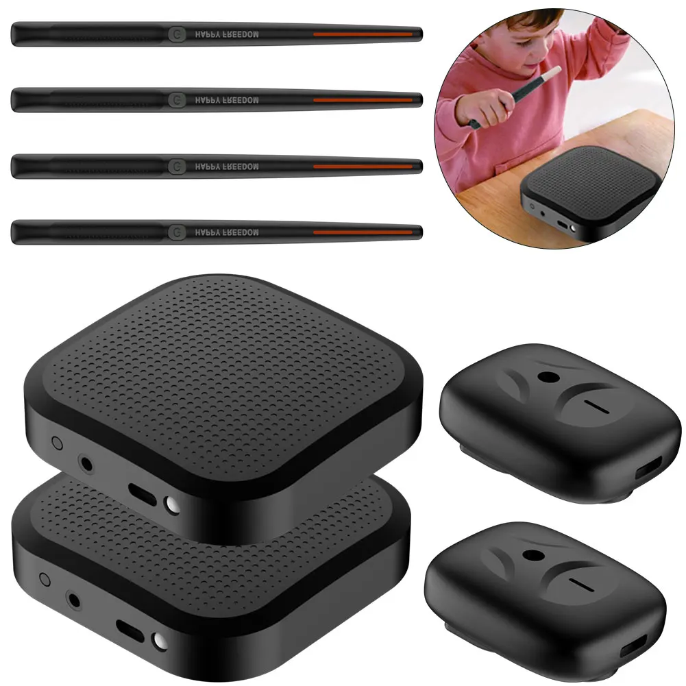 

Air Drum with Drumsticks Portable Electronic Virtual Air Drum Drumsticks Pedals Virtual Reality Drum Kit Gift for Adults Kids