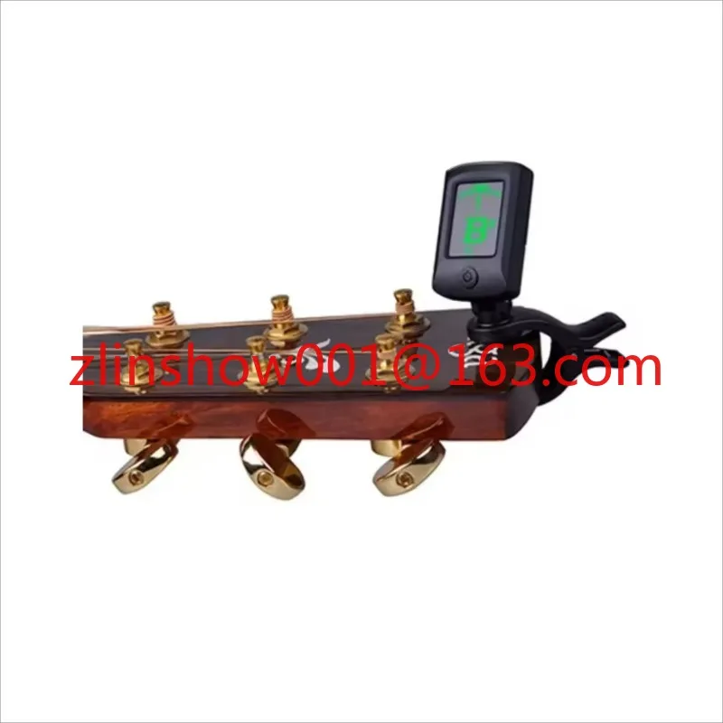 Tuner Jt-06 Clip-on/clip on Guitar Tuner with Battery for Stringed Instruments Part Guitar Accessories