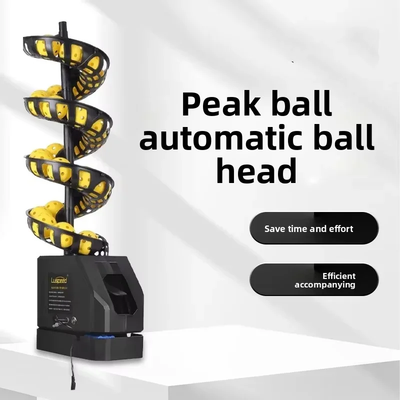 Professional Portable Pickleball Tennis Training Equipment Single Practice Ball Toss Machine Remote