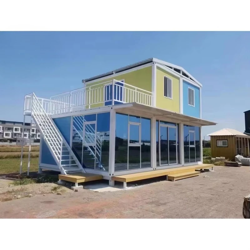 Manufacturer Detachable Portable Steel 40ft 20ft Luxury Modern Container House For Office Building And Greenhouse Projects