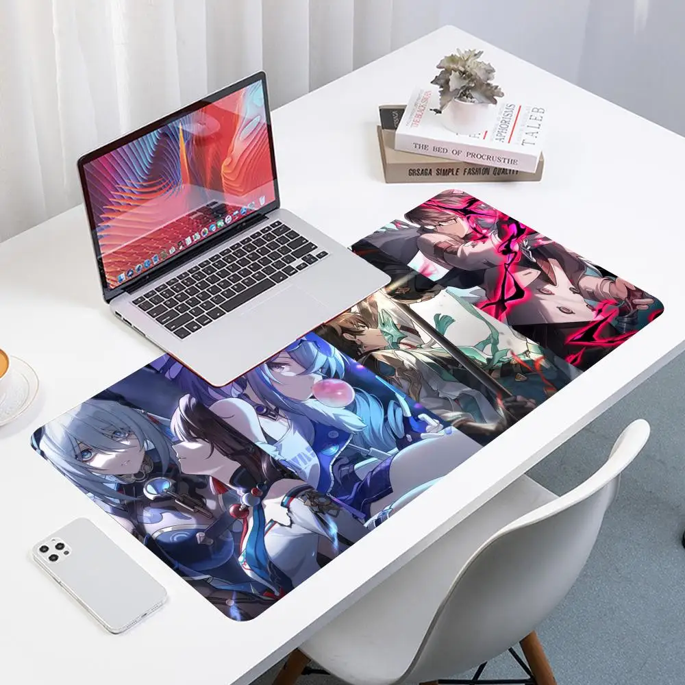 Honkai Star Rail Luxury Fashion Mouse Pad Large Anime DeskLuxury Desktop Cartoon Gaming Gamer Keyboard Office Computer Cushion