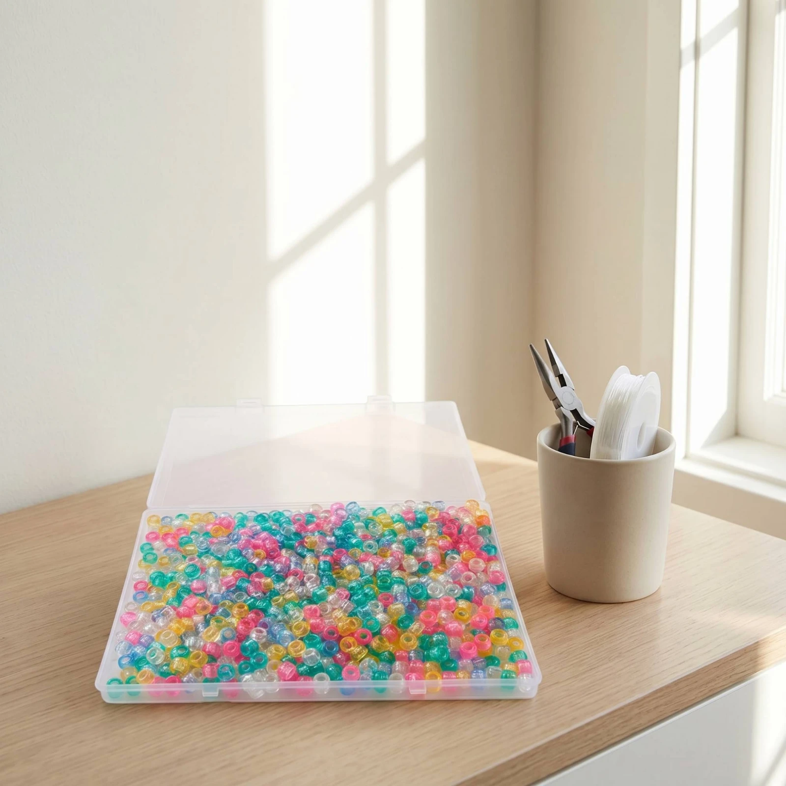 1000-pieces-glow-in-the-dark-beads-mixed-color-luminous-beads-phosphorescent-vibrant-for-crafters-jewelry-making