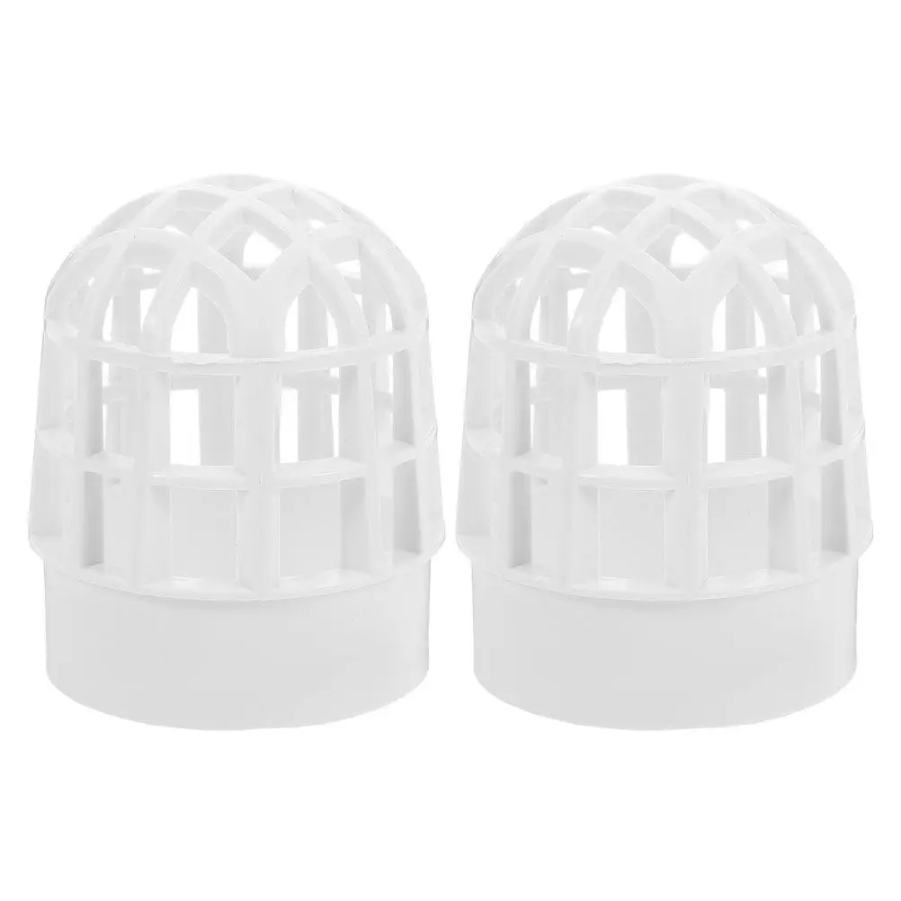 

Комплект из 2 шт. защитных сеток из ПВХ для водосточных труб и желобов, фильтр для защиты от мусора и листьев для наружных балконных систем дренажа