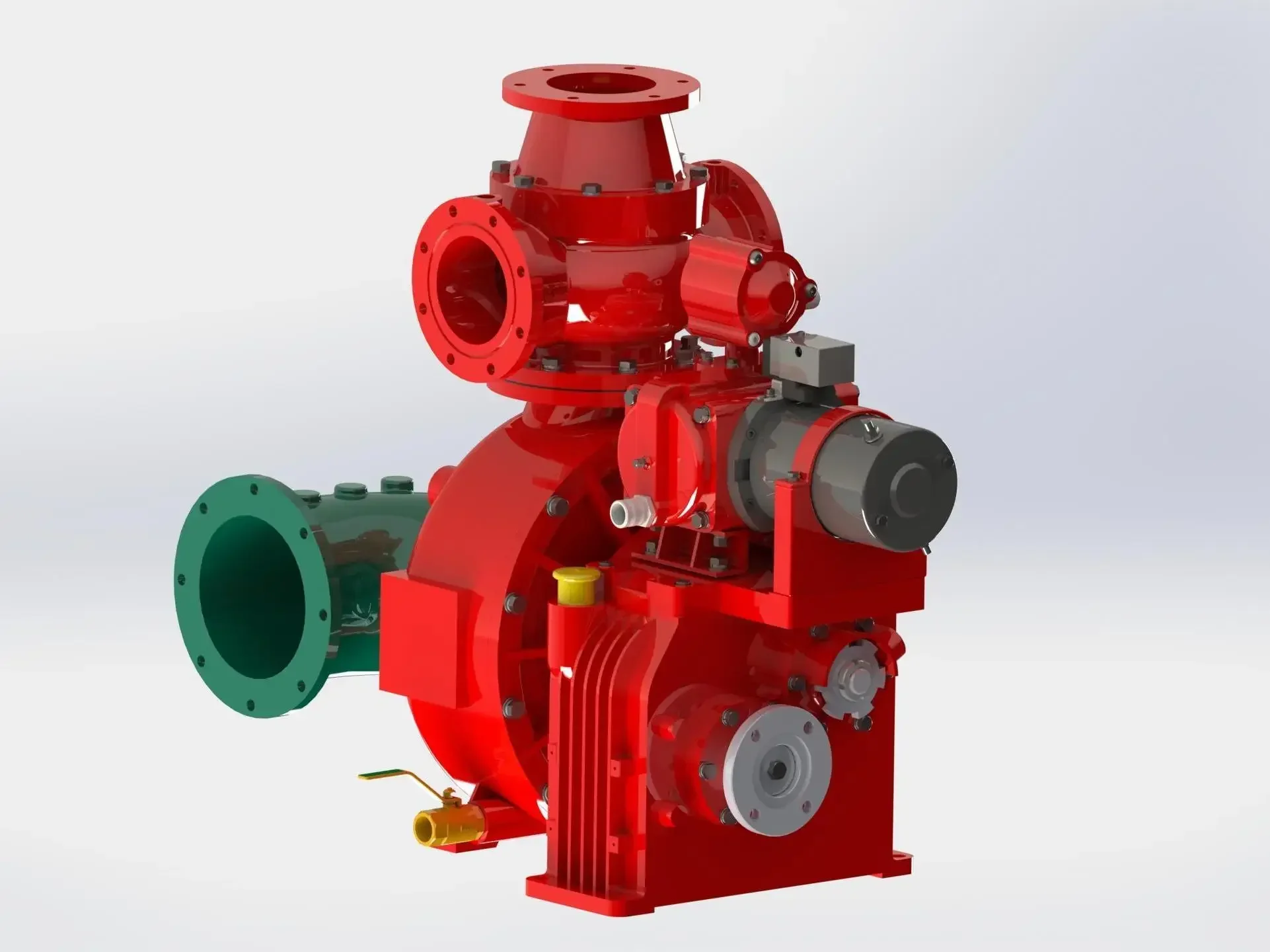 Sistem Pemadam Kebakaran Khusus: Pompa untuk Truk Khusus