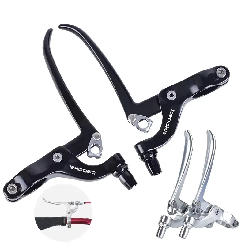 

Retro Aluminum Alloy Bicycle Brake Handlebars For Mountain Bike, City Bike, Travel Bike, Brake Lever