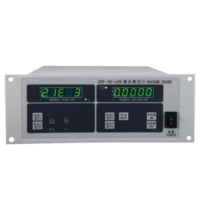 

ZDF-VC LED Vacuum Gauge 240×88×280 mm 40g -55~125 °C 1 Year Warranty