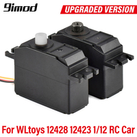 Metal Gear Servo Upgraded Parts for Wltoys 1/12 12428 12423 RC Desert Short Course Car Truck Model