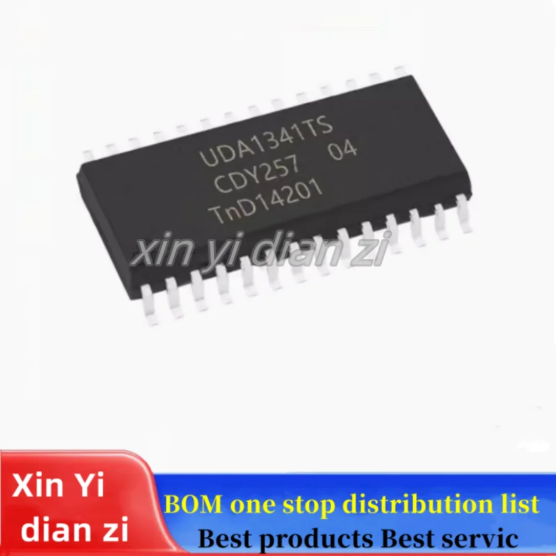 1pcs/lot UDA1341TS  UDA1341 SOP-28 codec ic chips in stock