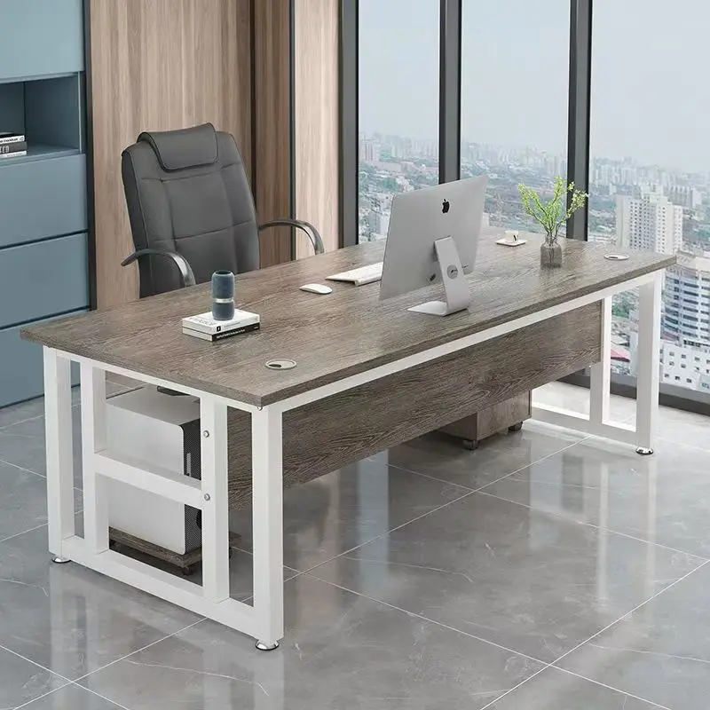 Desk Office Boss Workbench President Manager Computer Desk Desk Study Writing Wooden