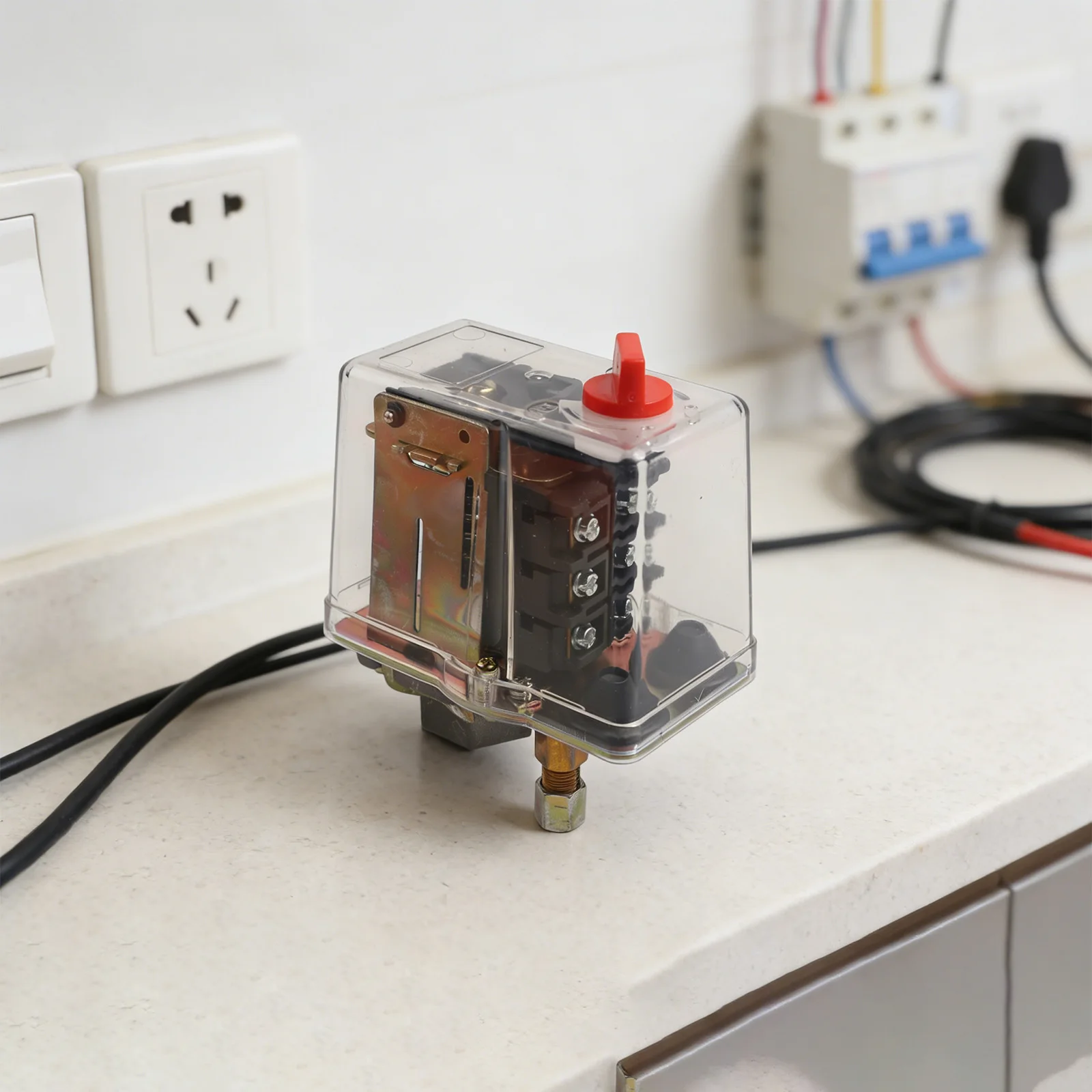 

380V 400V Three Phase Air Compressor Pressure Switch Controller Automatic Single Pressure Switch For Industrial Use