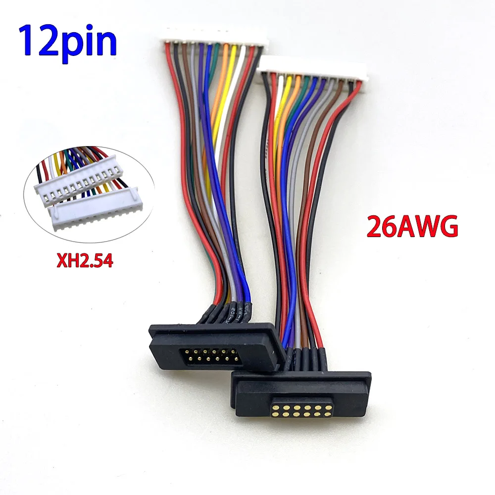 جهاز كابل محطة شحن مغناطيسي موصل شفط مغناطيسي 12pin 20pin زوج شفط المكونات العمياء محطة شحن مغناطيسية