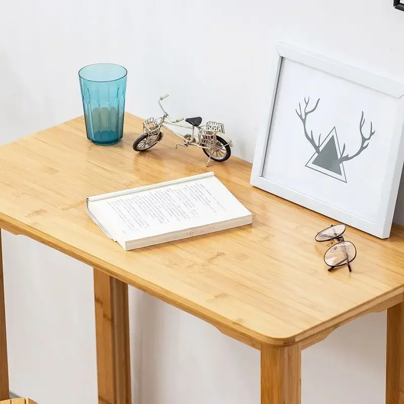 Nordic Desks Computer Desk Desktop Student Writing Desk Rectangular Simple Bedroom Long Table Bamboo Solid Wood Office Furniture