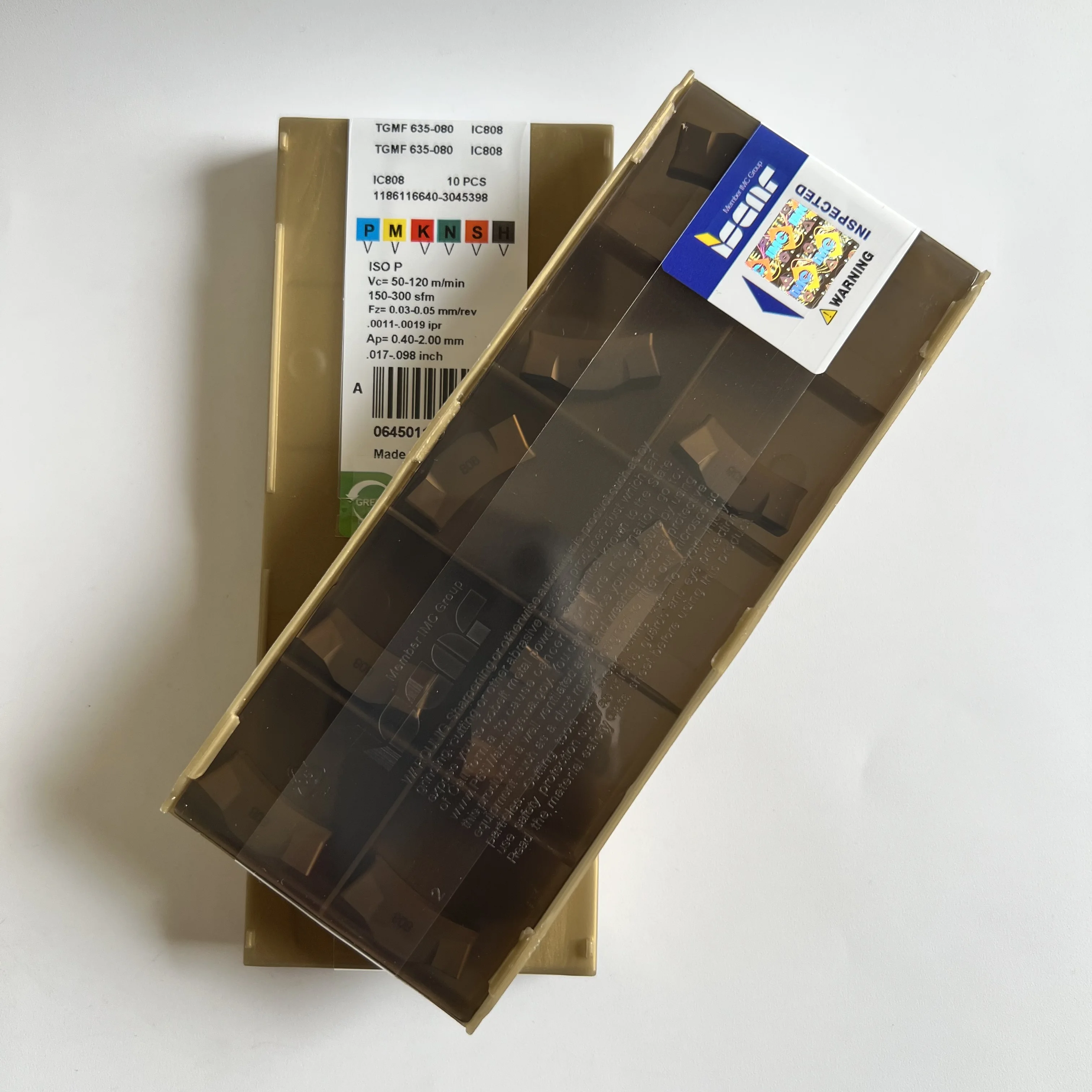 

Hard alloy cutting blades TGMF635-080 IC354