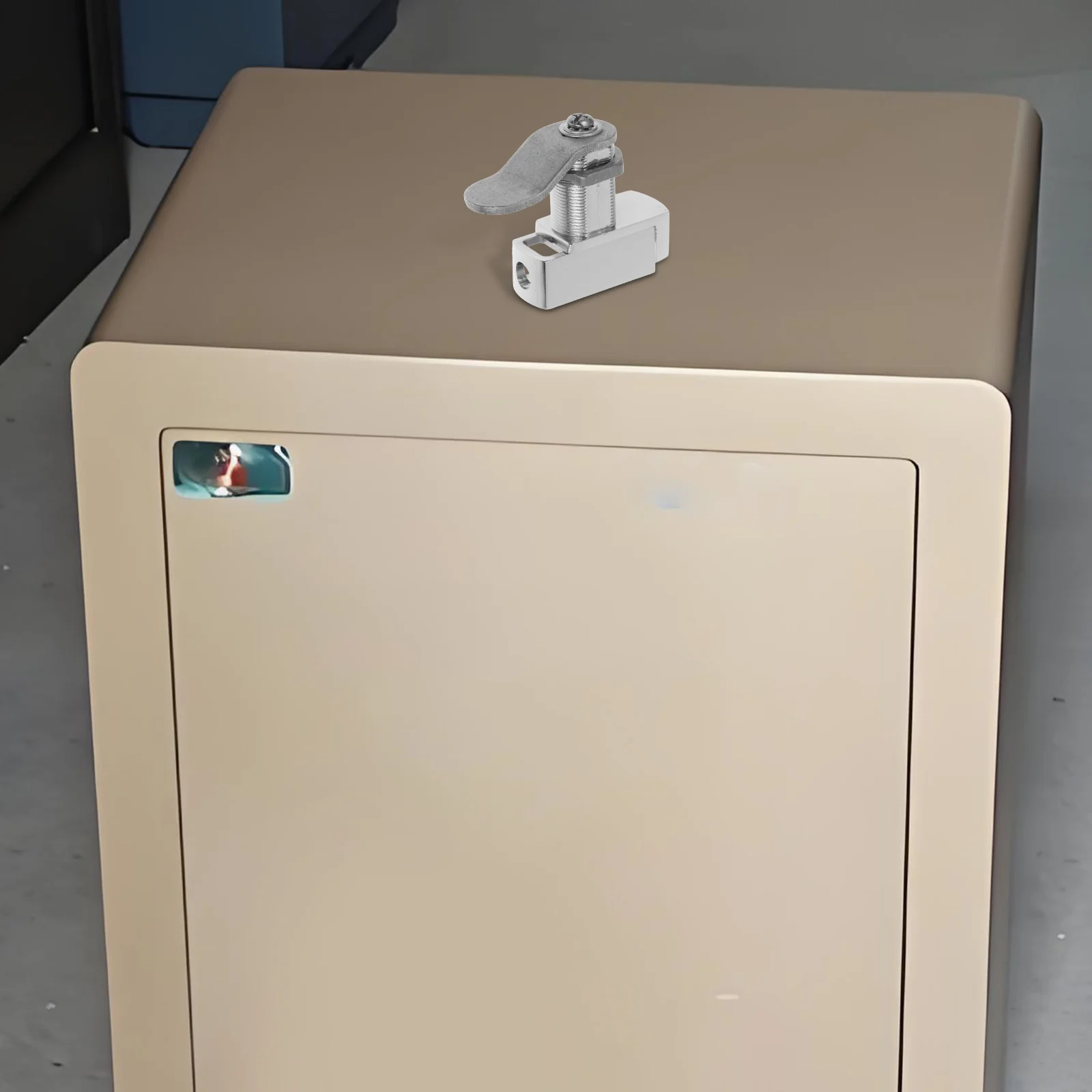 

Zinc Alloy Keyless Rv Lock Thumb Operated Storage Drawer Compartment Lock Rv Storage Compartment Locks