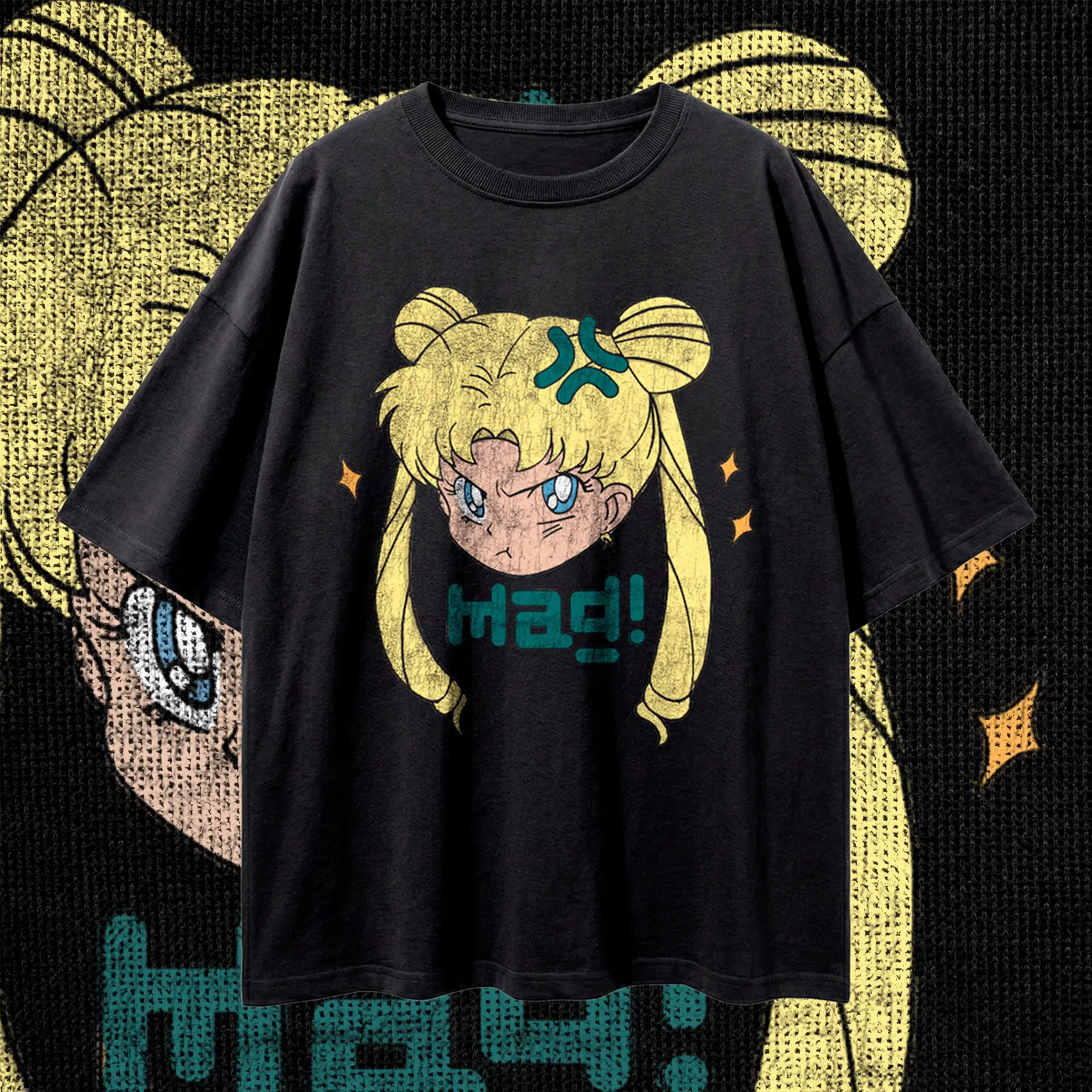 Zrzędliwa koszulka anime, śmie – Premium Anime Merchandise recenzja i cena