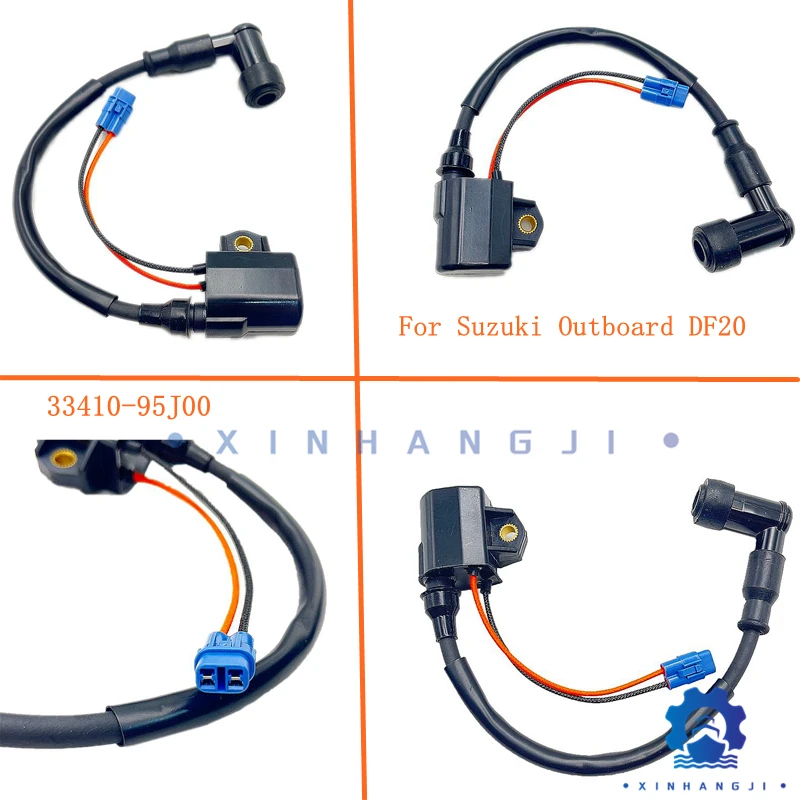 

33410-95J00 КАТУШКА в сборе, ИГРАНИЕ для 4-тактного подвесного мотора Suzuki (2006-2013 года) DF20/25, DF20 V-twin DF25 V-twin,