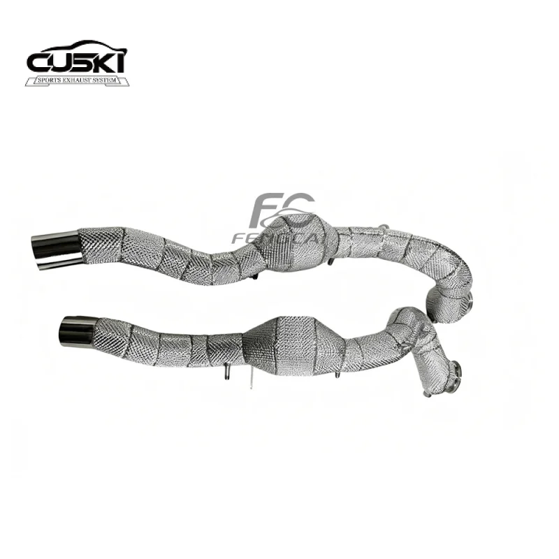 

Выхлопная труба подходит для Ferrari ROMA 3.9T V8 2020-2023, выхлопные трубы, выходная мощность управления выпускным коллектором