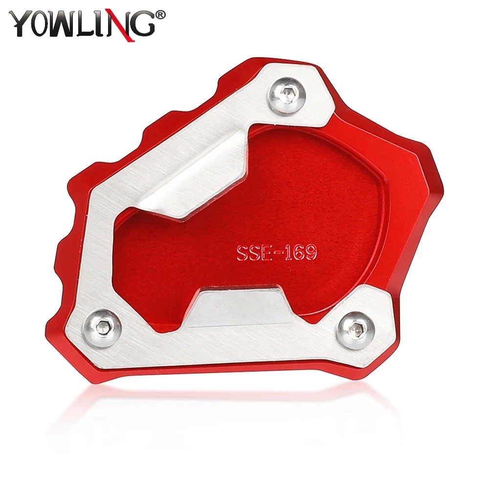 For Scrambler 1200 XC XE 2018 2019 2020 2021 2022 2023 DS01 Motorcycle Accessories Kickstand Side Stand Enlarger Pad Plate