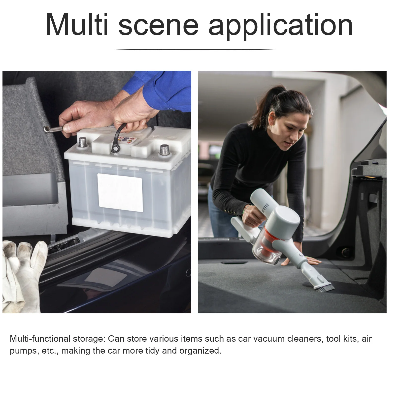 

Car Tool Bag Large Capacity Multi-Functional Organizer For Tools Hardware Durable Portable Pouch Storage Bag Utility Tote Mini