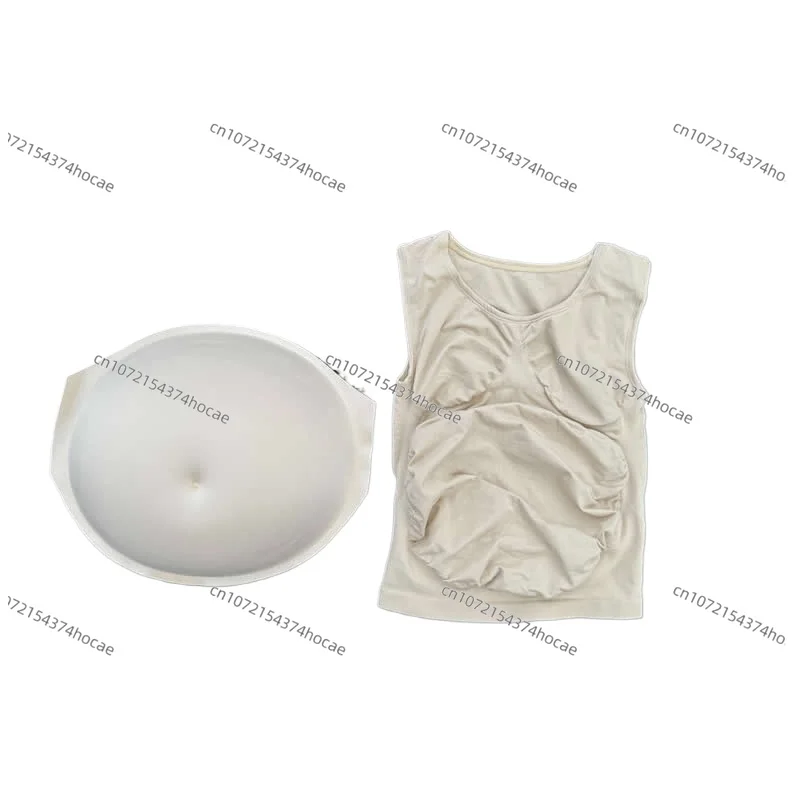 Fake Pregnancy Sextuplets Sponge Belly Film Props Tv Series Props Spoof Costume Cosplay Lightweight