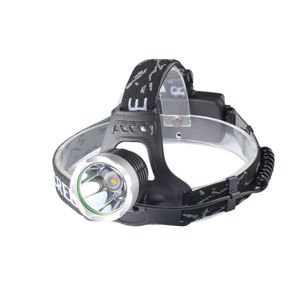 Original T6 Head Torch Rechargeable 800 Lumens Watton Wt-242 Long-Distance White Light, Tough Quality Material Hunting, camping,