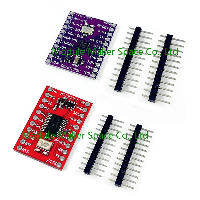 SC16IS750 CJMCU-750 Single UART IIC I2C With I2C-Bus/SPI Interface For Industrial Control Module Programmable IO Port