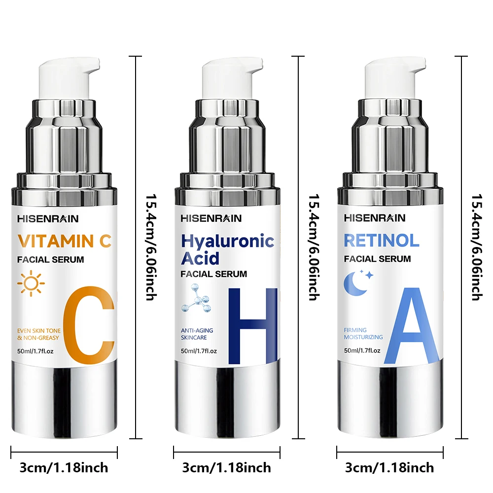 スヤルン AM PM ヒアルロン酸セラム（レチノール＆ヌーンVC配合）3in1 ブライトニング＆アンチエイジング デイリースキンケアトリートメント（顔用）