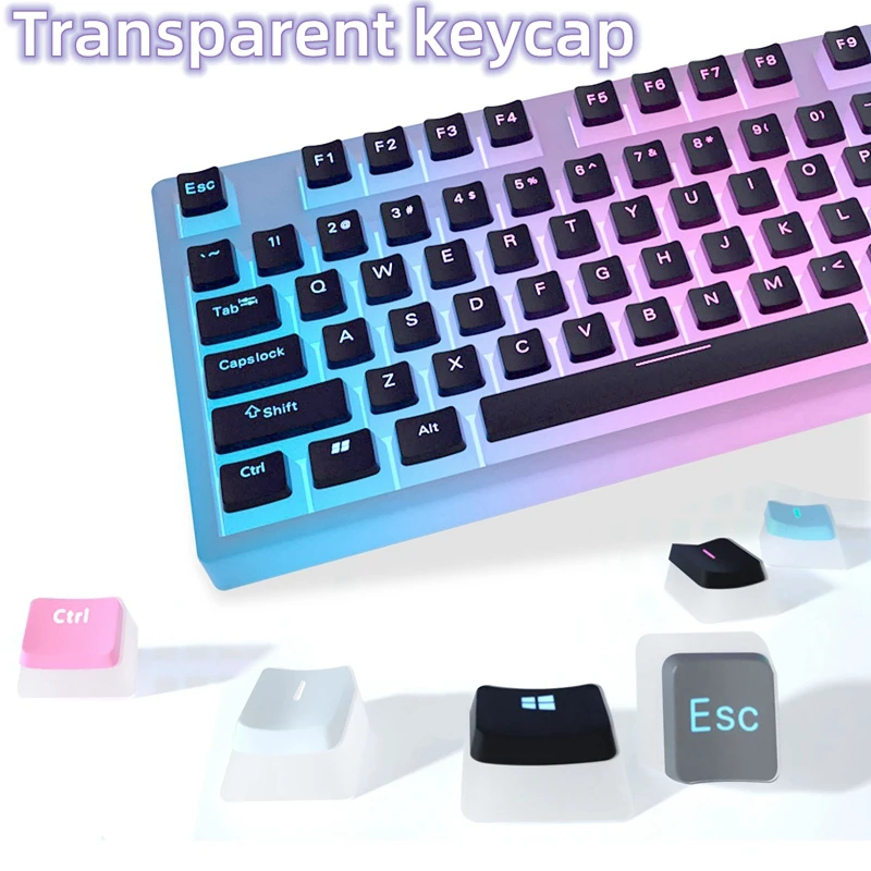 Tasten kappen für mechanische Tastatur als gmk67 gmk87 gk61 ajazz ak820 akko epo maker redragon aula f75 usw. Gaming-Tastatur pbt Tasten kappe