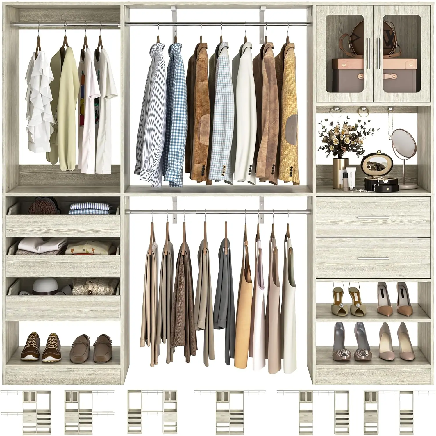 #10 New Open Closets Arrivals