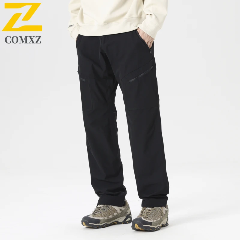 

Men's Quick-Dry Pants All-Season Waterproof Windproof Outdoor Training Hiking Workwear Military Style Tactical Sports Trousers